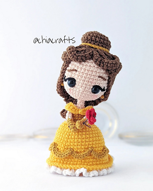 Disney Princess Amigurumi Crochet Free Pattern - Free Crochet Patterns