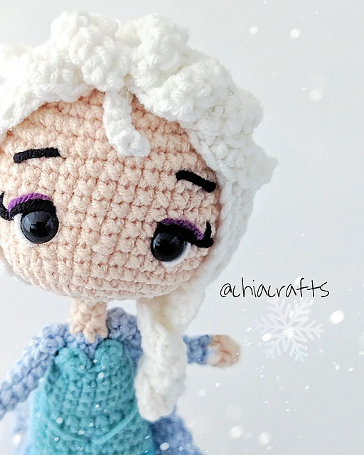 7 Crochet Amigurumi Disney Doll Patterns - Crafting Happiness