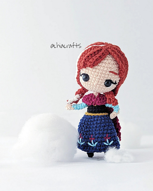 Crochet Kits: FROZEN and Princesses Amigurumi Patterns