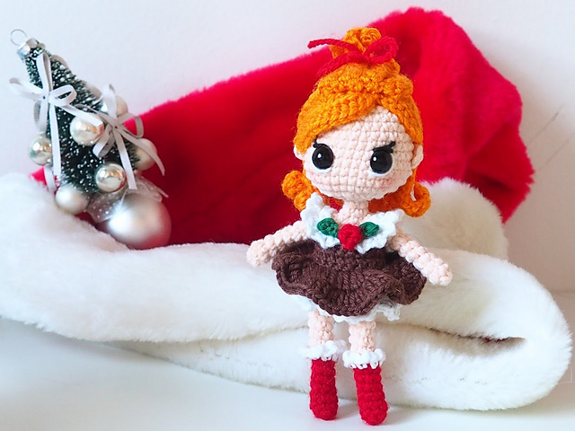 Pudding - Christmas doll
