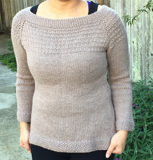Basket Yoke Pullover
