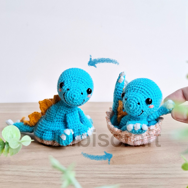 Reversible Baby Stegosaurus