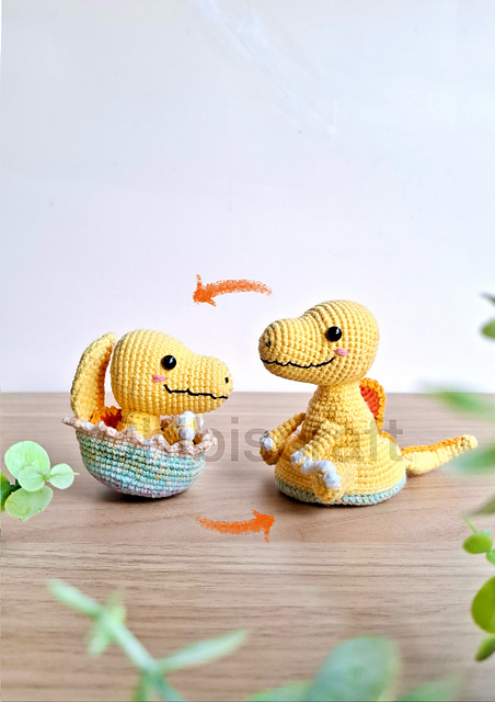 Reversible Baby Spinosaurus