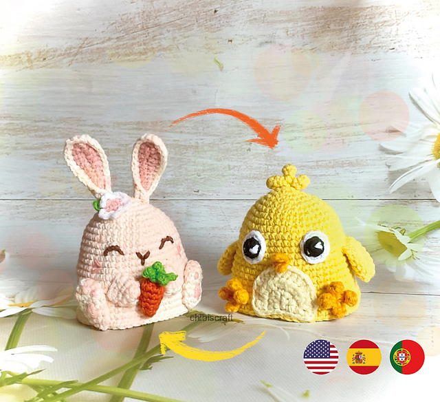 Reversible Chick & Bunny