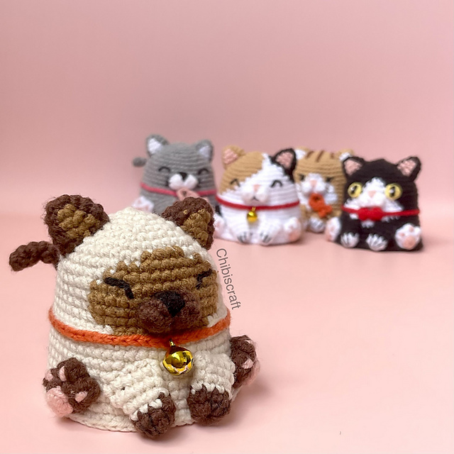 Siamese Cat Amigurumi