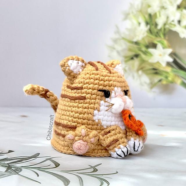 Tabby Cat Amigurumi