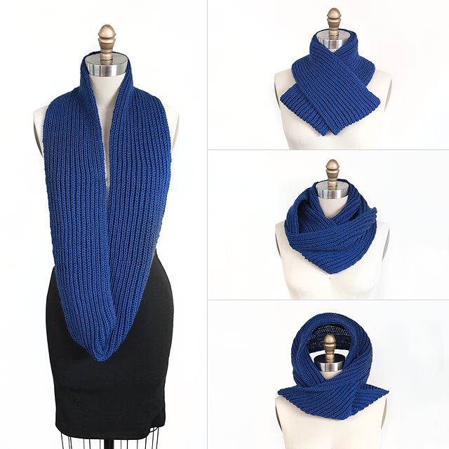 4-Way Brioche Infinity Cowl