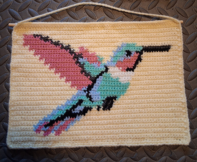 Hummingbird Tapestry
