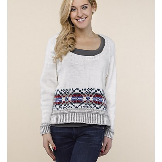 Plesti Fair Isle Pullover and Hat