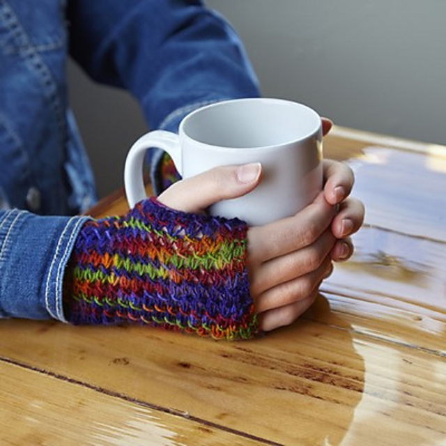Flower Garden Mitts