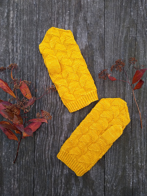 Ribbony Mittens