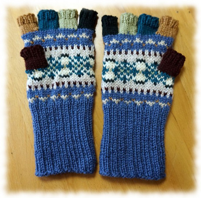 #27 Fair Isle gloves