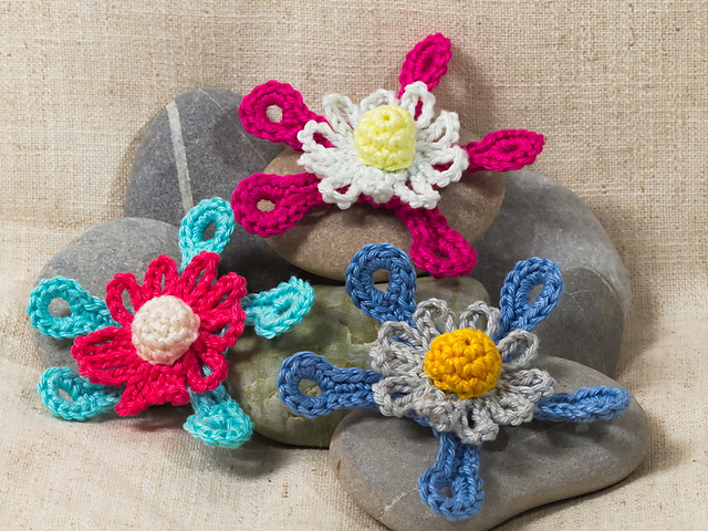 Futuristic Crochet Flower