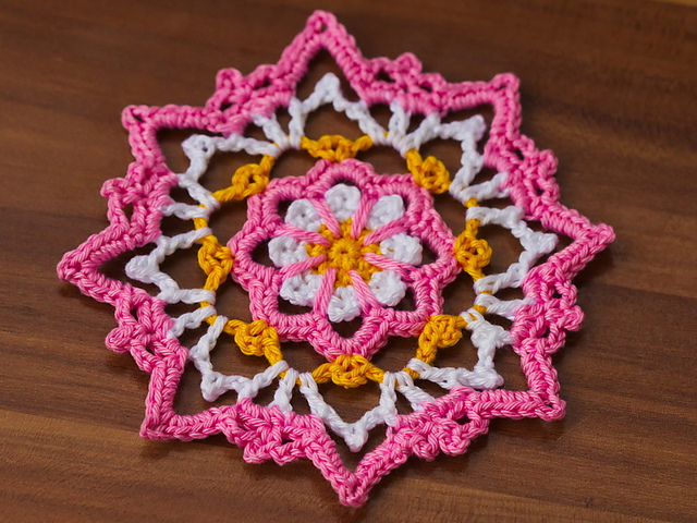 Small Flower Doily