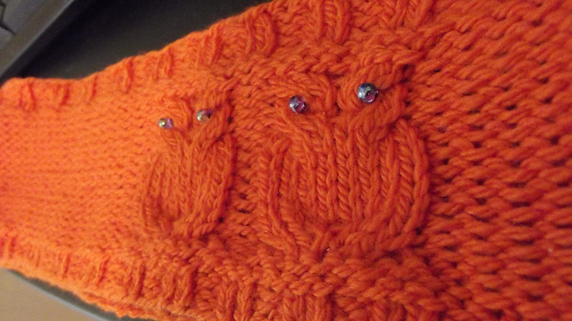 Owl Ear Warmer Headband