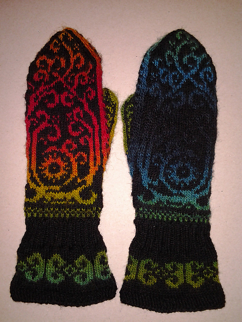 Swirl Vantar Mitten