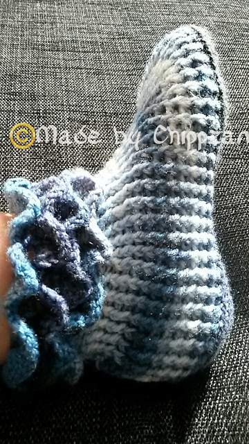 Crocodile Stitch tofflor