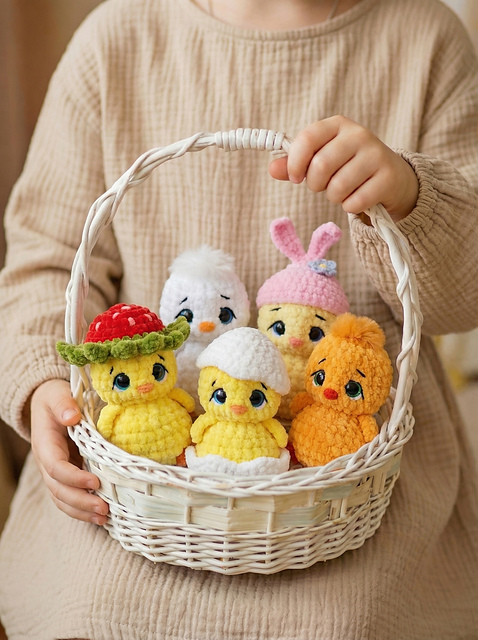 Easter chick toys