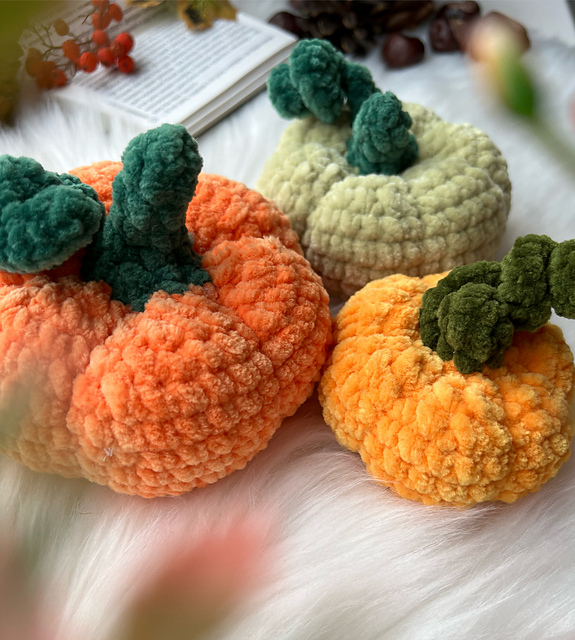 Pumpkin plush toy