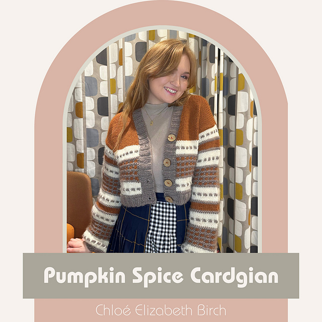 Pumpkin Spice Crop Cardigan