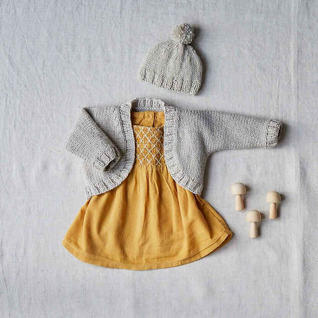 Robyn baby Bolero and Hat