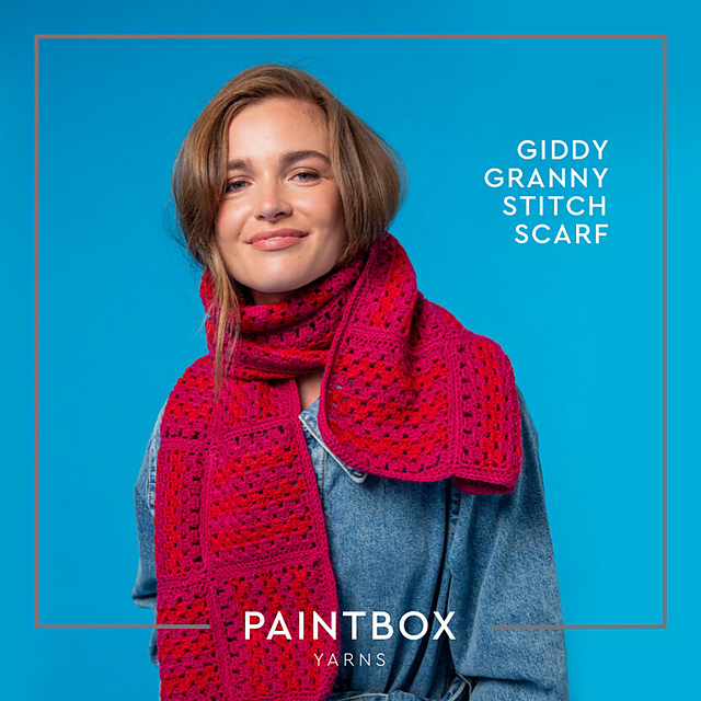 Giddy Granny Stitch Scarf