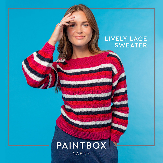Lively Lace Sweater