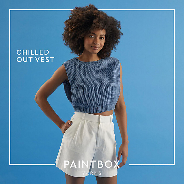 Ravelry: Chilled Out Vest pattern by Paintbox Yarns