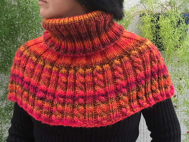 Cabled Neck Warmer
