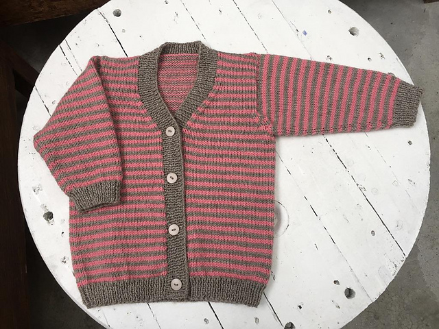 Striped Cardigan
