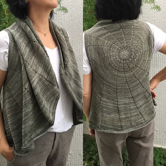 Circular Vest Blue