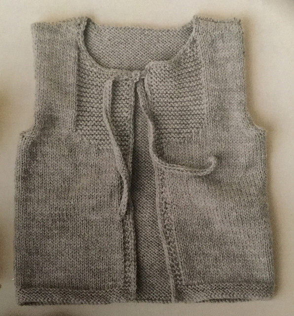 Vest with Bib Front