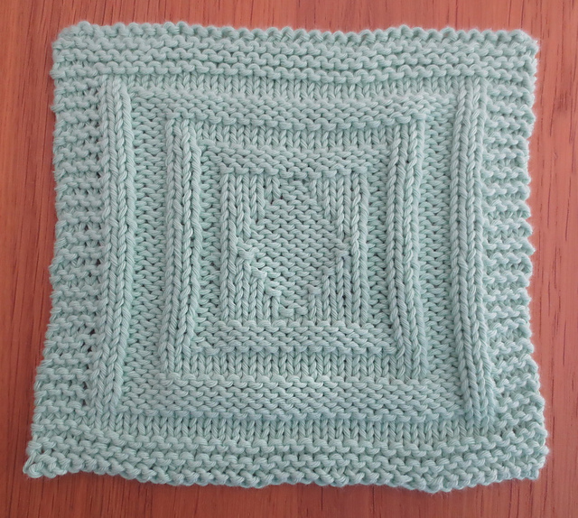 Geometry Dishcloth