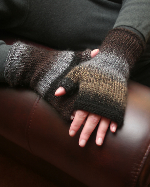 Fingerless Mittens
