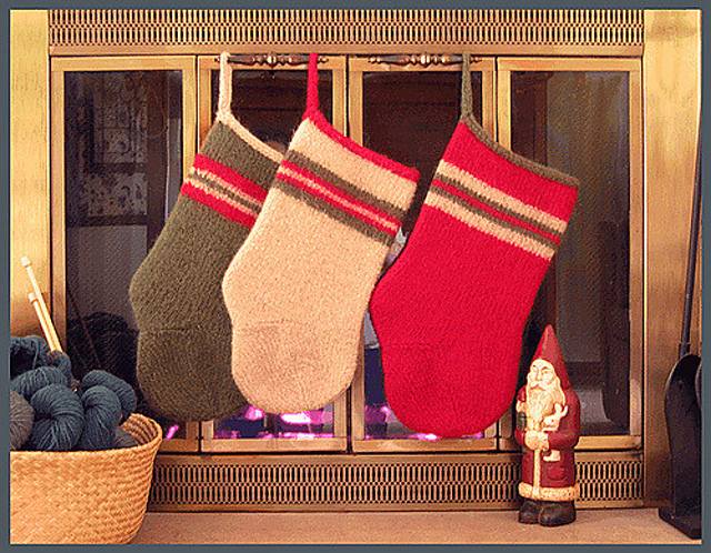 Felted Christmas Stocking