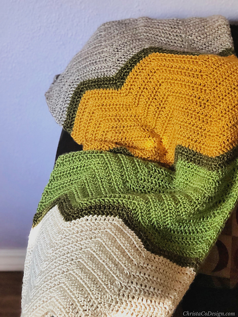 Chevron Baby Blanket