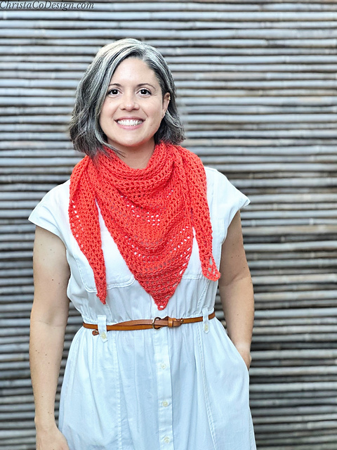 Coral Shawl