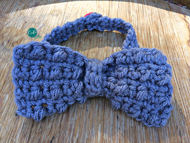 Crochet Bow Tie
