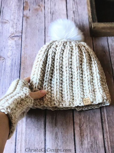 Backcountry Beanie & Fingerless Gloves