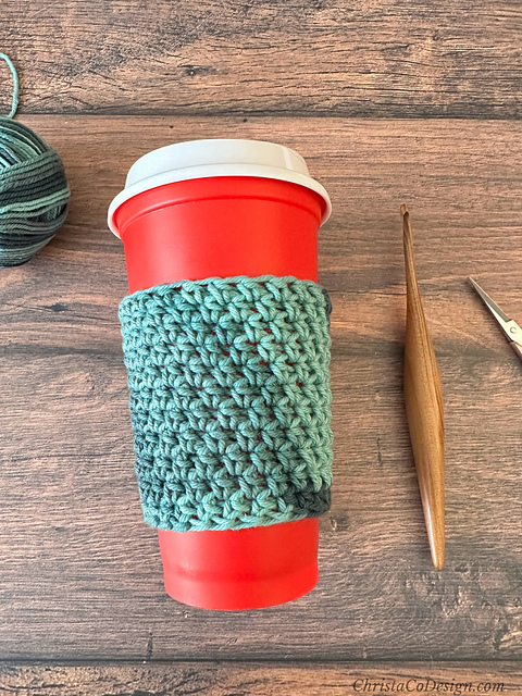 Crochet Coffee Cozy