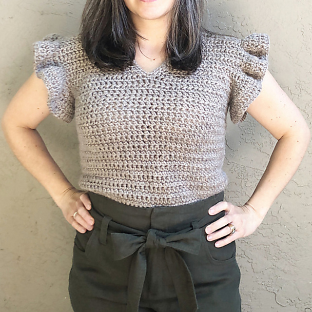 Gia Ruffle Top