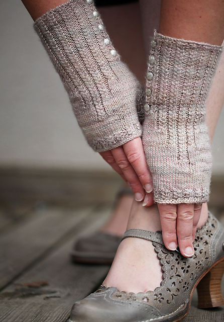 Pride and Prejudice Mittens
