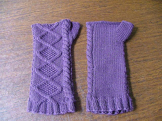 Rose's Wrist Warmers