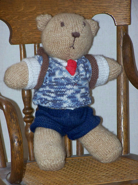 Schoolboy bear