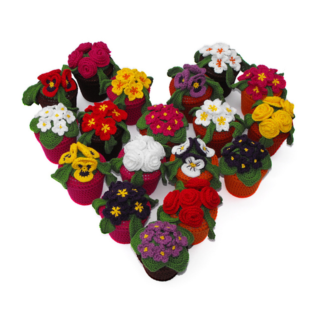 Spring Flower Pots