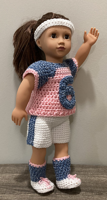 18" Doll Soccer Uniform