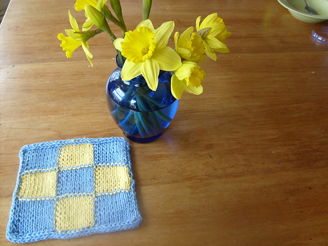 Nine Patch Dishcloth