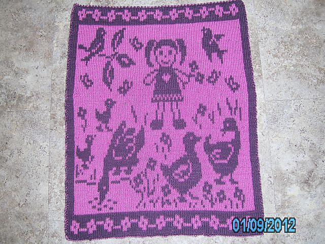 Puppendecke aus Spülimotiven (1)