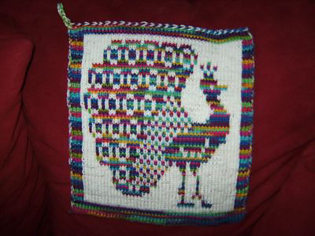 Spülirätsel Pfau