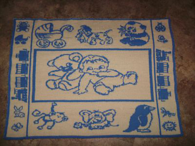 Babydecke 2 - Babyblanket 2